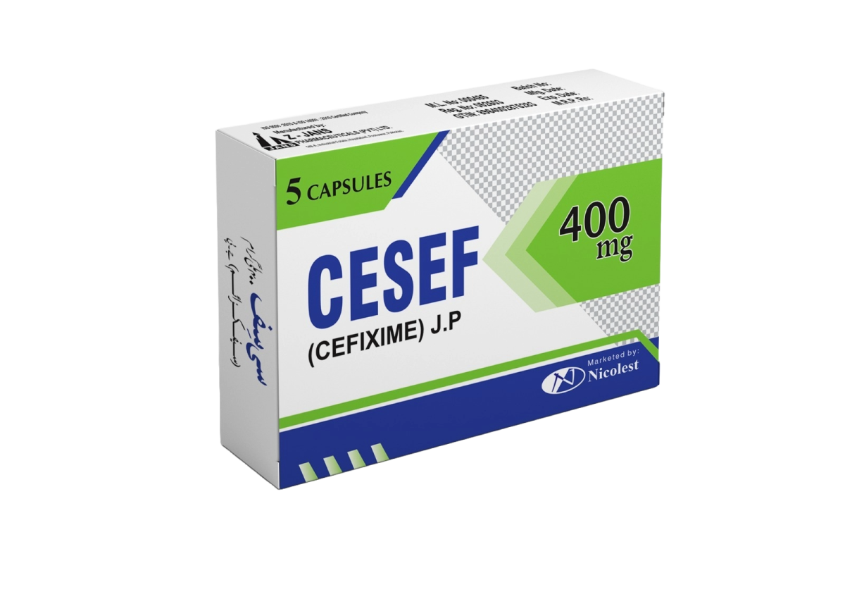 CESEF Cefixime JP Capsules 400 MG - Image 1