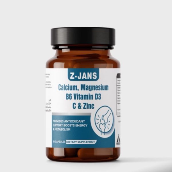 Z-JANS Calcium, Magnesium
B6 Vitamin D3
C & Zinc